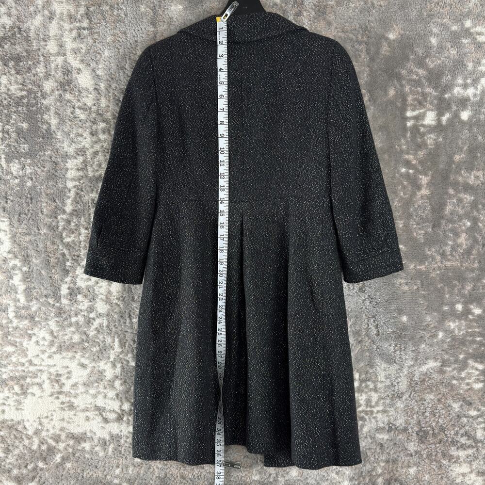 Zara Basic Size M Wool Blend Notched Outdoor Sing… - image 3